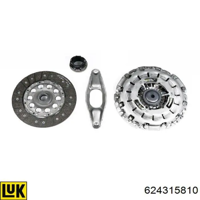 Комплект сцепления (3 части) Kawe 962656 цена, от 214.41 USD