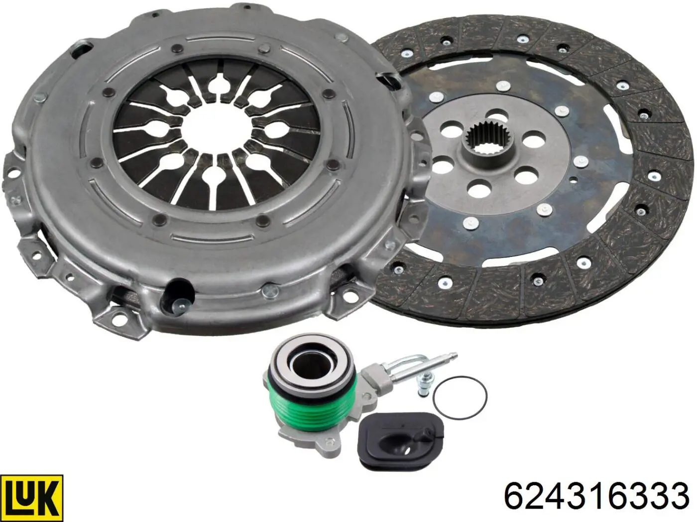 Комплект сцепления (3 части) Sachs 3000990113 цена, от 196.14 USD