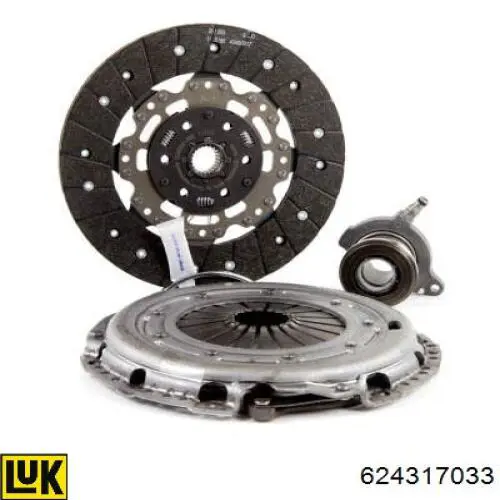 Купить 1718210 Ford Комплект сцепления (диск, корзина, подшипник)