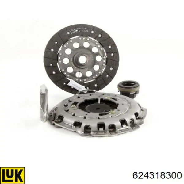 Комплект сцепления (3 части) BMW 21207553151 цена, от 234.84 USD