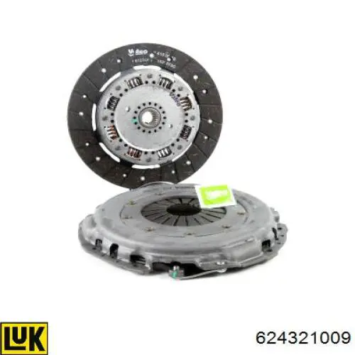Комплект сцепления (3 части) Fiat/Alfa/Lancia 55209117 цена, от 248.24 USD
