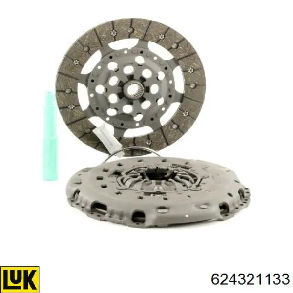 Купить HKT1209 Borg&beck Комплект сцепления (диск, корзина, подшипник)