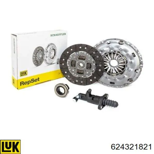 Комплект сцепления (3 части) LUK 624321821 цена, от 167.14 USD