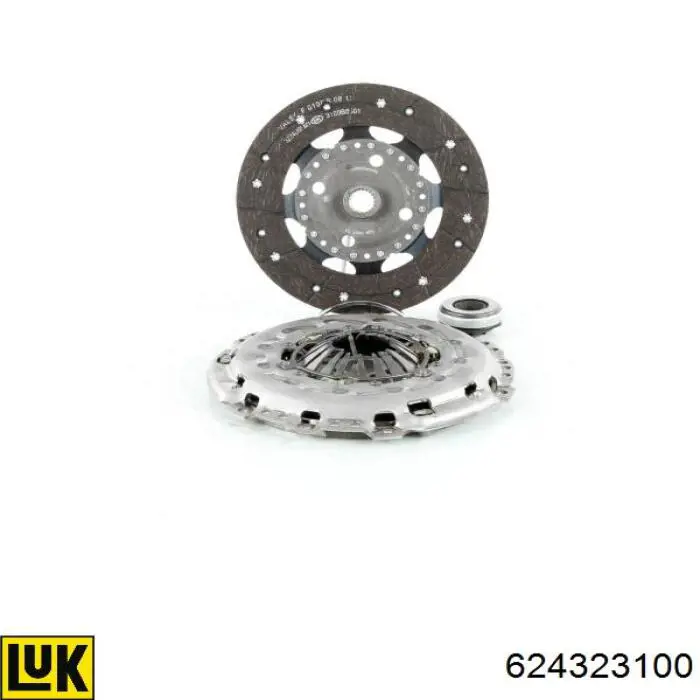 00002052N1 Peugeot/Citroen Сцепление в сборе