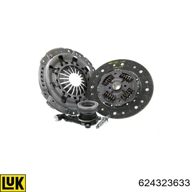 Купить 834397 VALEO Комплект сцепления (диск, корзина, подшипник)