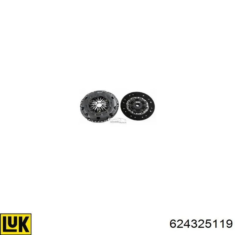 Комплект сцепления (3 части) Volvo 30783254 цена, от 276.97 USD