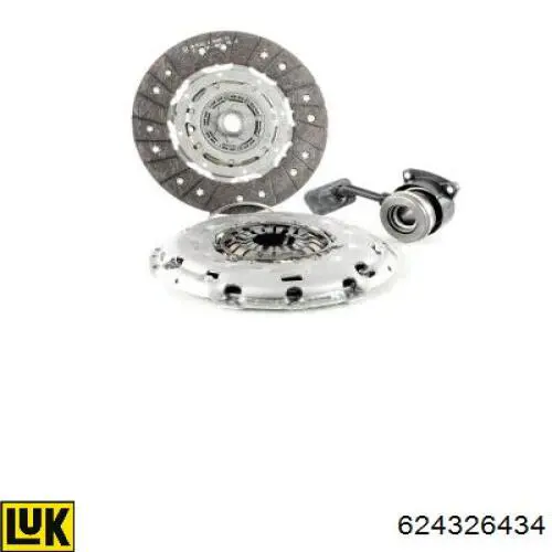 Комплект сцепления (3 части) Blue Print ADBP300017 цена, от 302.43 USD