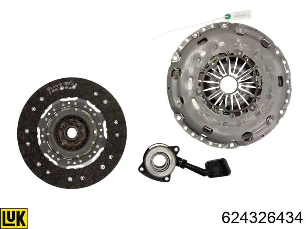 1866594 Ford kit de embraiagem (3 peças)