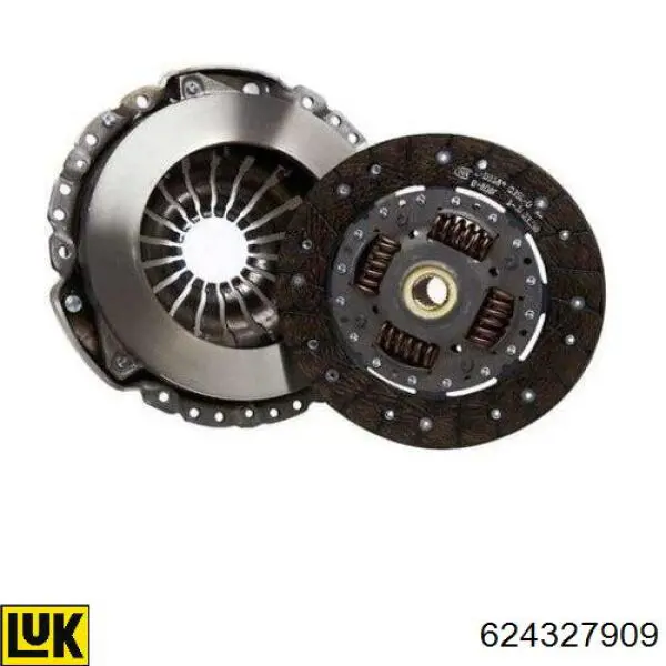 Комплект сцепления (3 части) LUK 624327909 цена, от 241.92 USD