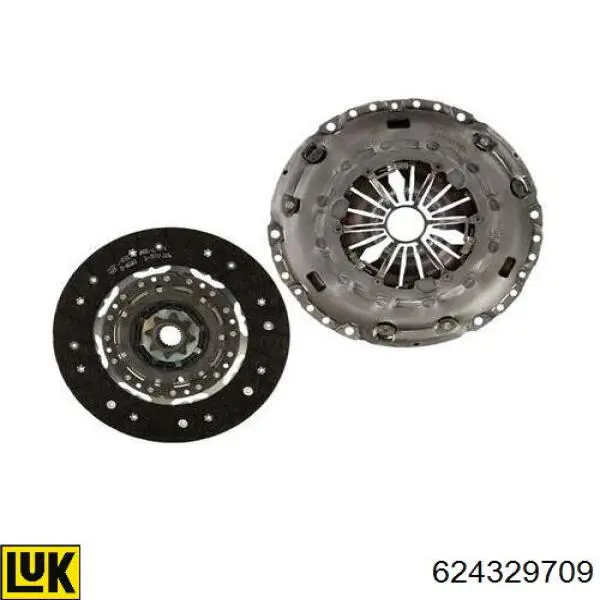 Комплект сцепления (3 части) Mecarm MK10129D цена, от 211.14 USD