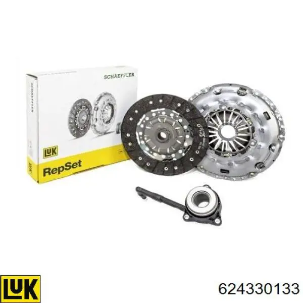 Комплект сцепления (3 части) LUK 624330133 цена, от 347.55 USD