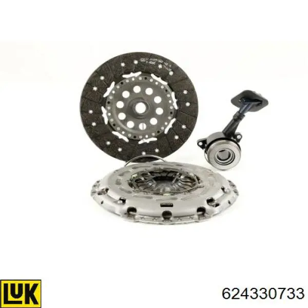Комплект сцепления (3 части) LUK 624330733 цена, от 372.65 USD