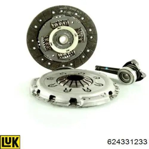 Комплект сцепления (3 части) LUK 624331233 цена, от 230.04 USD
