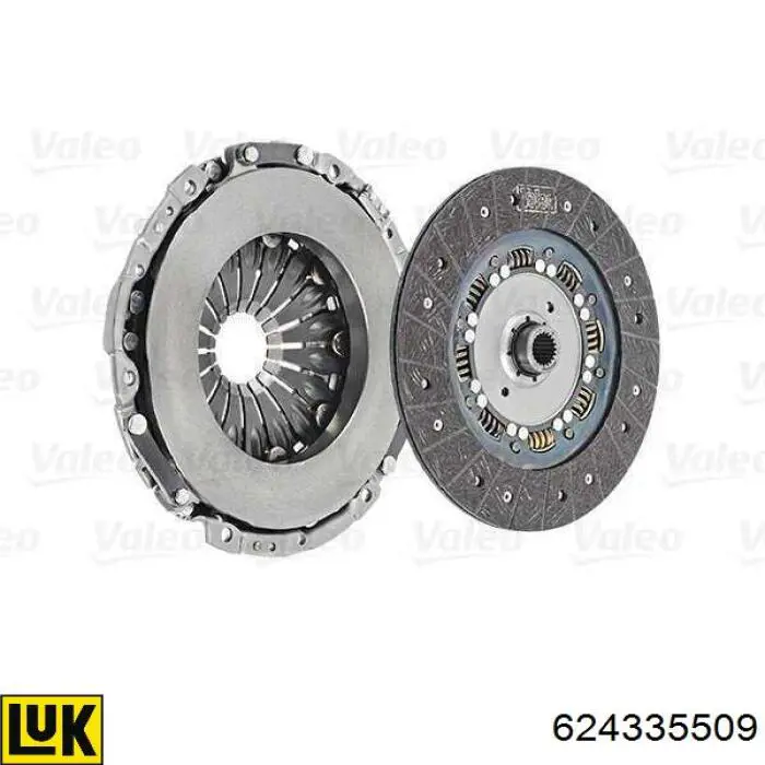 Комплект сцепления (3 части) Fiat/Alfa/Lancia 55202417 цена, от 235.52 USD