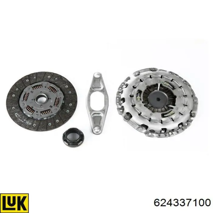 Комплект сцепления (3 части) LUK 624337100 цена, от 242.23 USD
