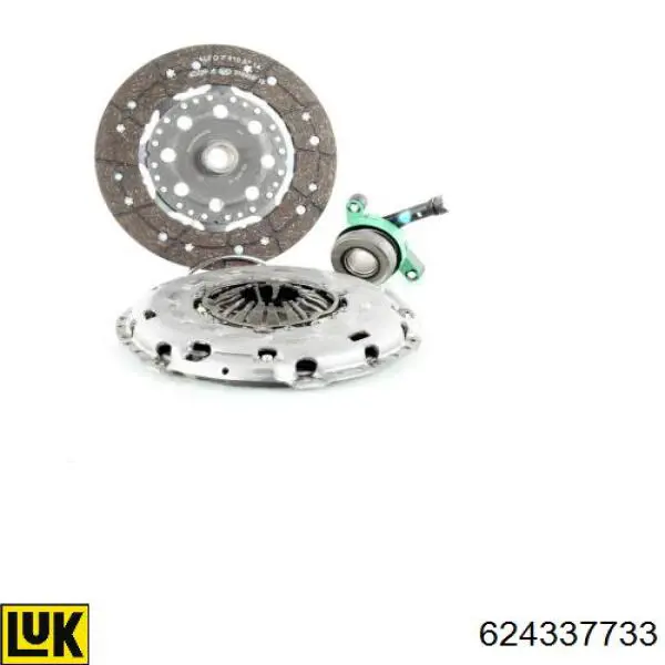 Комплект сцепления (3 части) Aisin CKM110R цена, от 404.76 USD