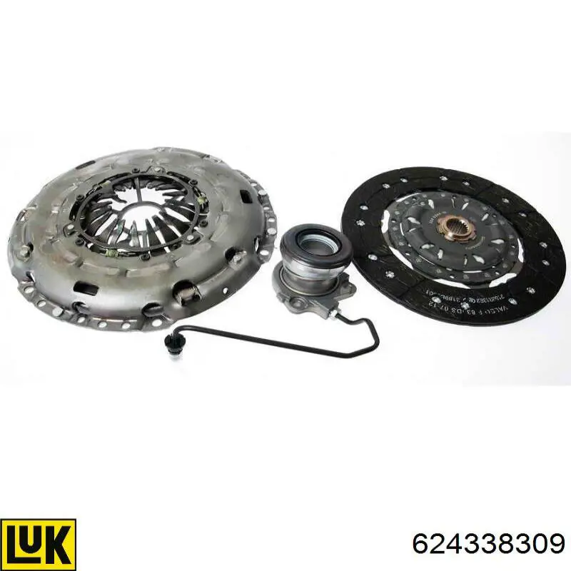 Комплект сцепления (3 части) Rymec JT1805 цена, от 174.95 USD