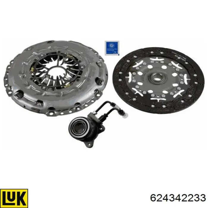 Комплект сцепления (3 части) Hyundai/Kia 4110024400 цена, от 297.40 USD