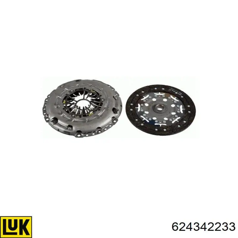 Купить 4110024400 Hyundai/Kia Комплект сцепления (диск, корзина, подшипник)