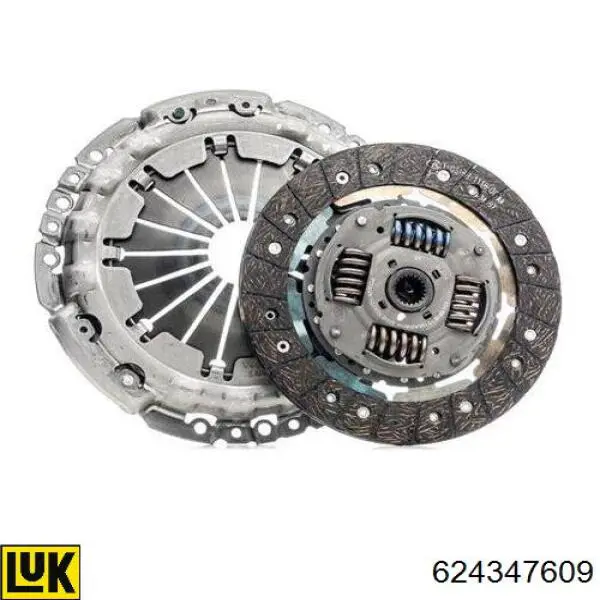 Комплект сцепления (3 части) LUK 624347609 цена, от 138.79 USD