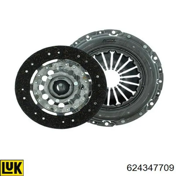 Комплект сцепления (3 части) LUK 624347709 цена, от 250.83 USD