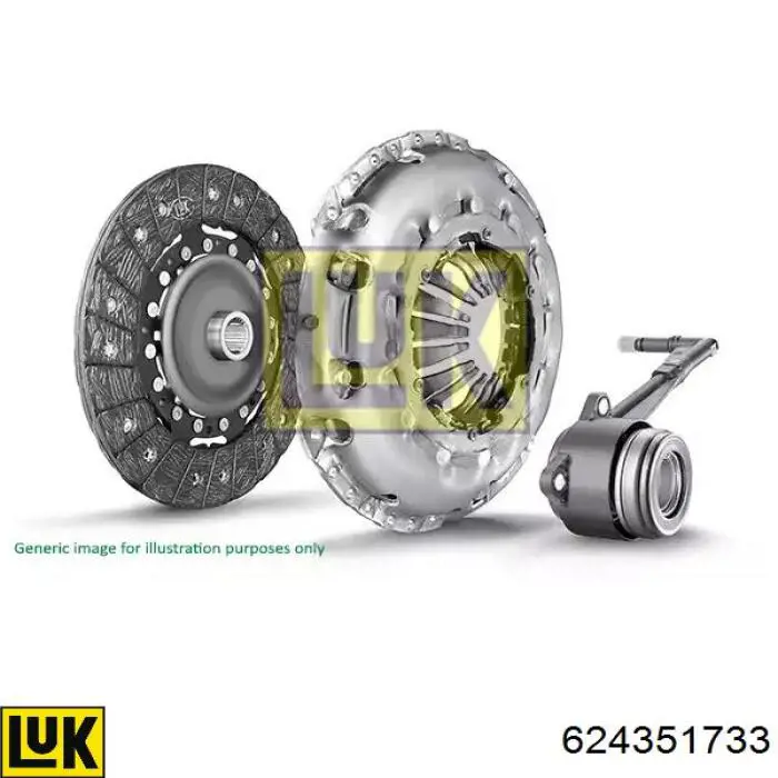 Купить 3000990313 Sachs Комплект сцепления (диск, корзина, подшипник)