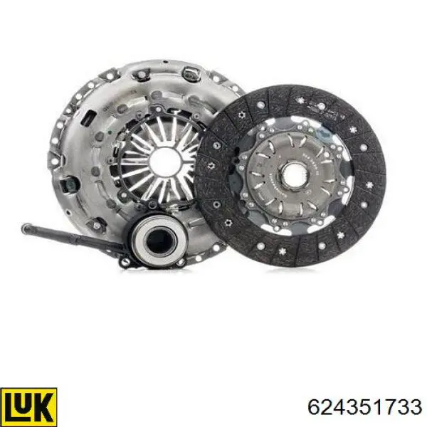 Комплект сцепления (3 части) Kawe 962744CSC цена, от 286.41 USD