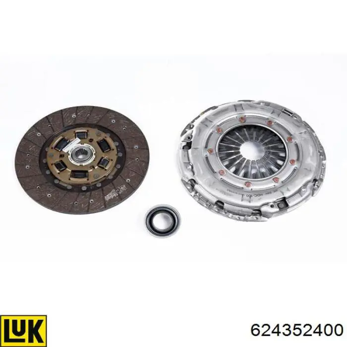 Комплект сцепления (3 части) LUK 624352400 цена, от 135.22 USD