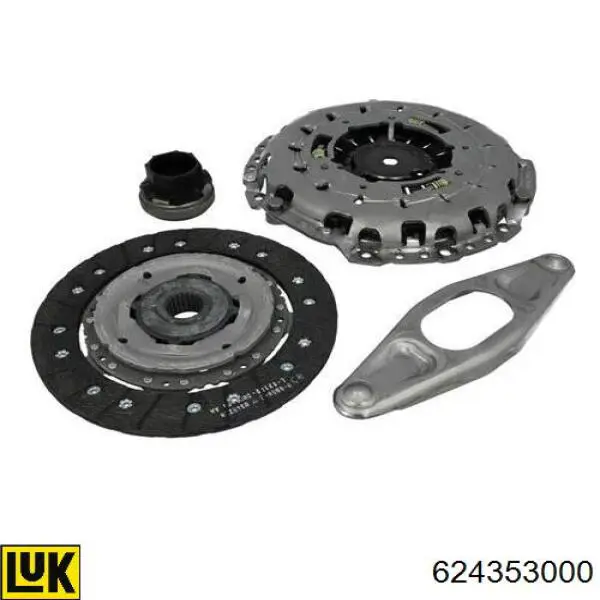 Комплект сцепления (3 части) LUK 624353000 цена, от 184.64 USD