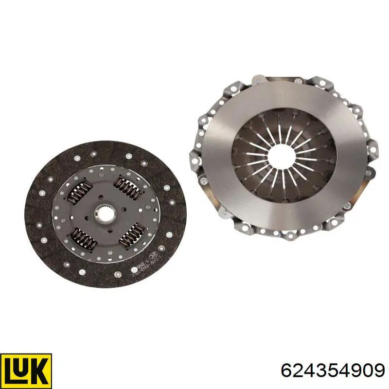Купить ADBP300167 Blue Print Комплект сцепления (диск, корзина, подшипник)