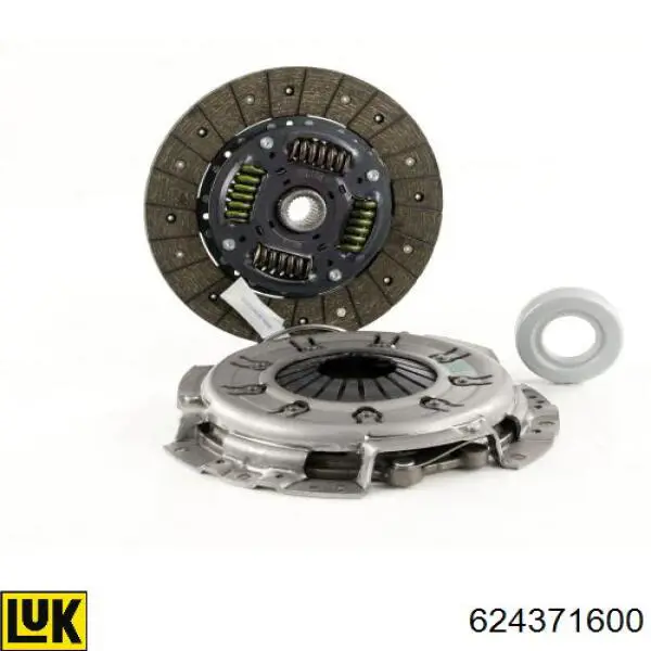 Комплект сцепления (3 части) LUK 624371600 цена, от 205.27 USD