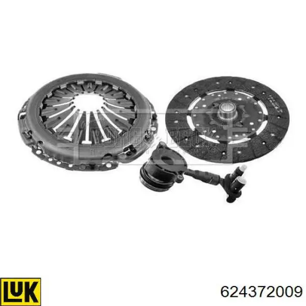 Комплект сцепления (3 части) Ford 1695730 цена, от 183.52 USD