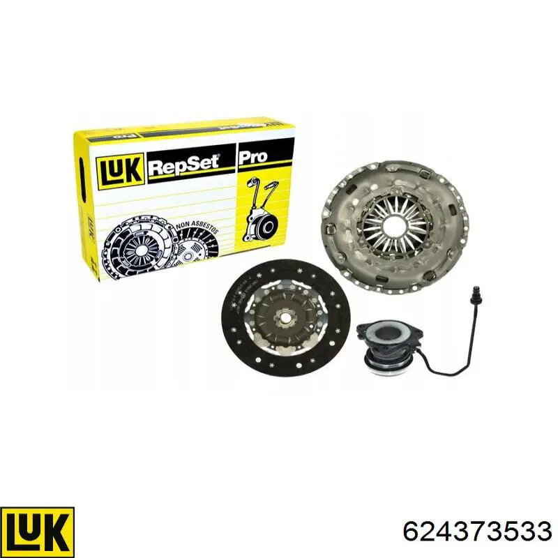 Комплект сцепления (3 части) Sachs 3000990533 цена, от 320.75 USD
