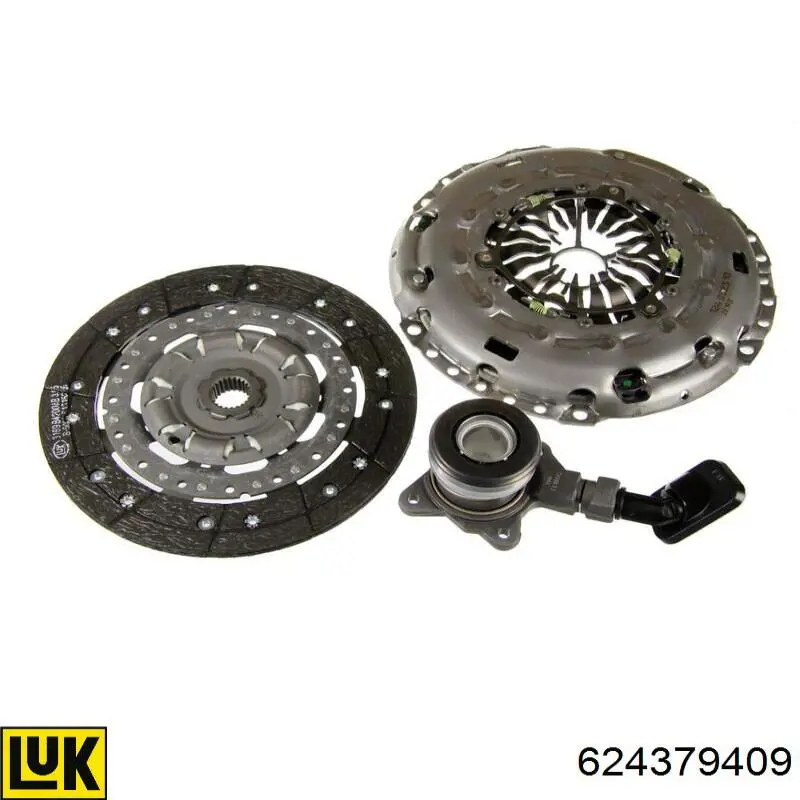 Комплект сцепления (3 части) Blue Print ADF1230144 цена, от 128.85 USD