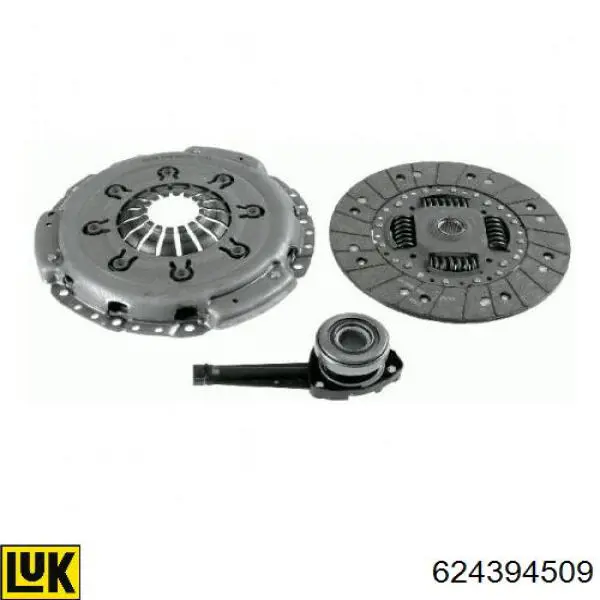 Купить 624394509 LUK Комплект сцепления (диск, корзина, подшипник)