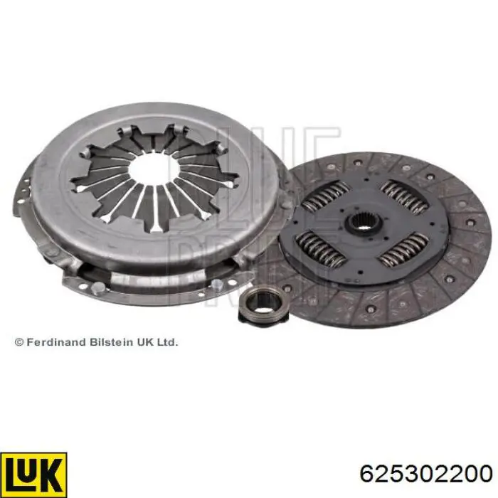 Комплект сцепления (3 части) LUK 625302200 цена, от 263.04 USD