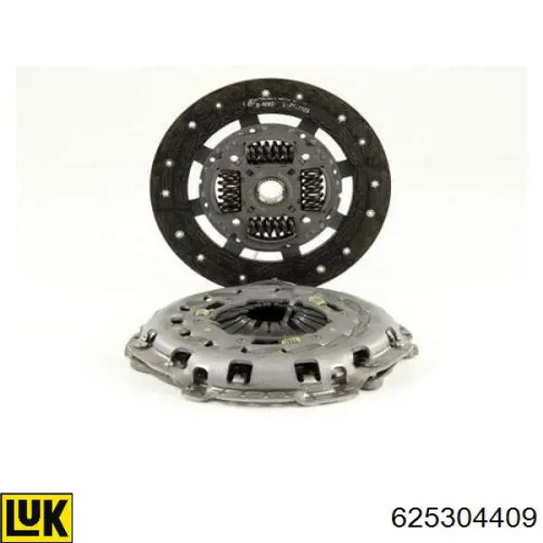 Комплект сцепления (3 части) LUK 625304409 цена, от 246.15 USD