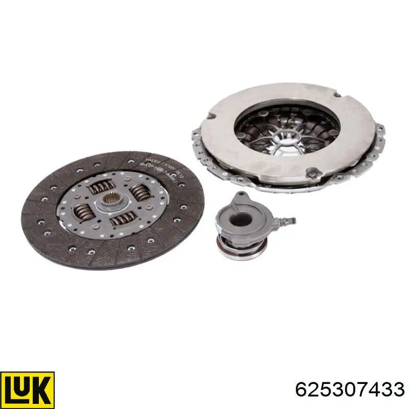 Комплект сцепления (3 части) INA 625307433 цена, от 288.61 USD