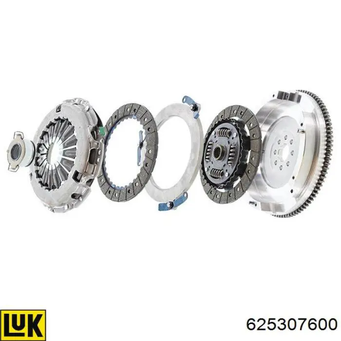 Kit de embraiagem (3 peças) LUK 625307600 preço, a partir de 552,92 USD