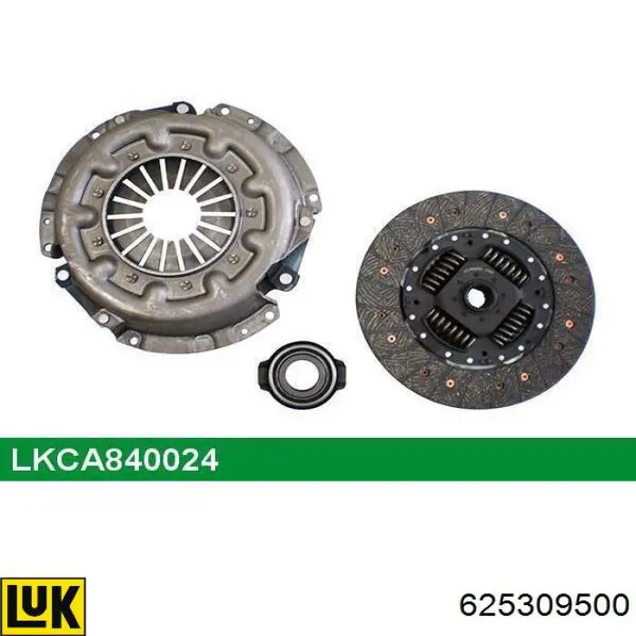 625309500 LUK Kit de embraiagem (3 peças)
