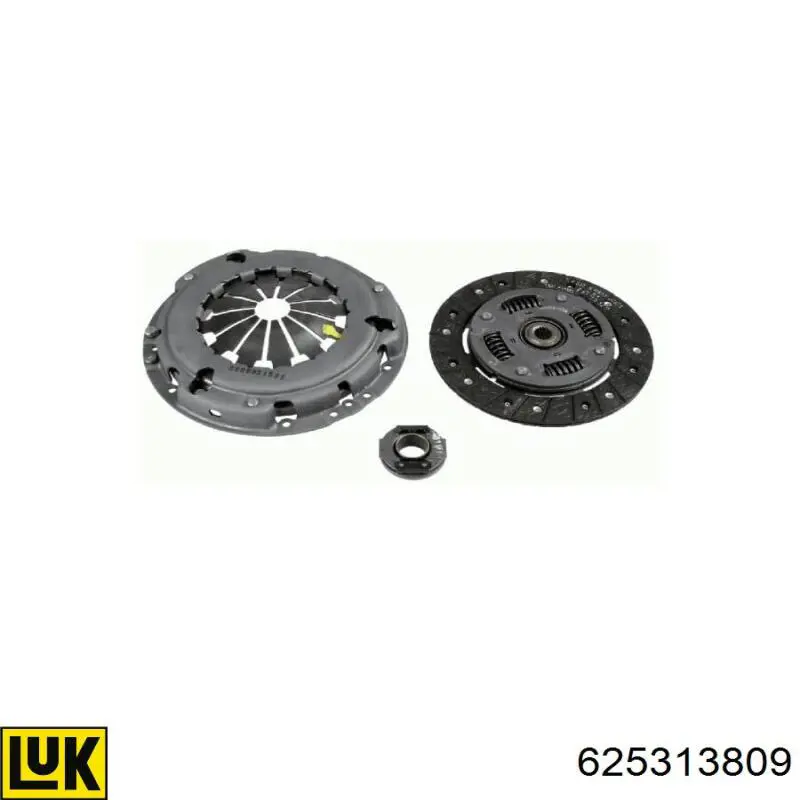 Комплект сцепления (3 части) LUK 625313809 цена, от 342.66 USD