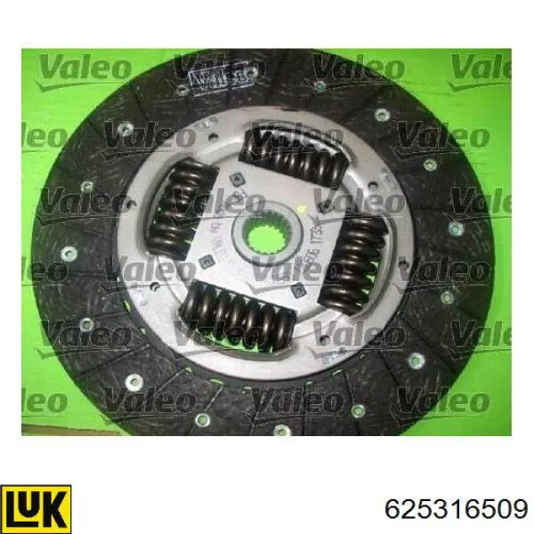 Комплект сцепления (3 части) LUK 625316509 цена, от 274.27 USD