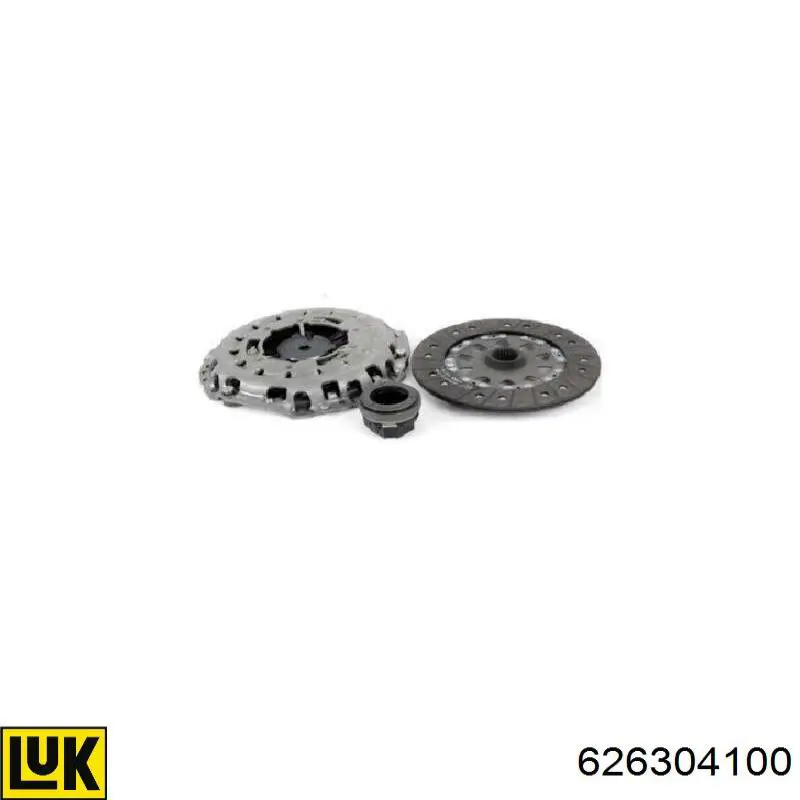 Kit de embraiagem (3 peças) LUK 626304100