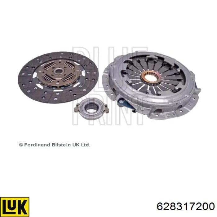 Комплект сцепления (3 части) LUK 628317200 цена, от 248.96 USD
