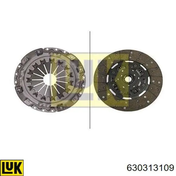 Комплект сцепления (3 части) LUK 630313109 цена, от 286.93 USD