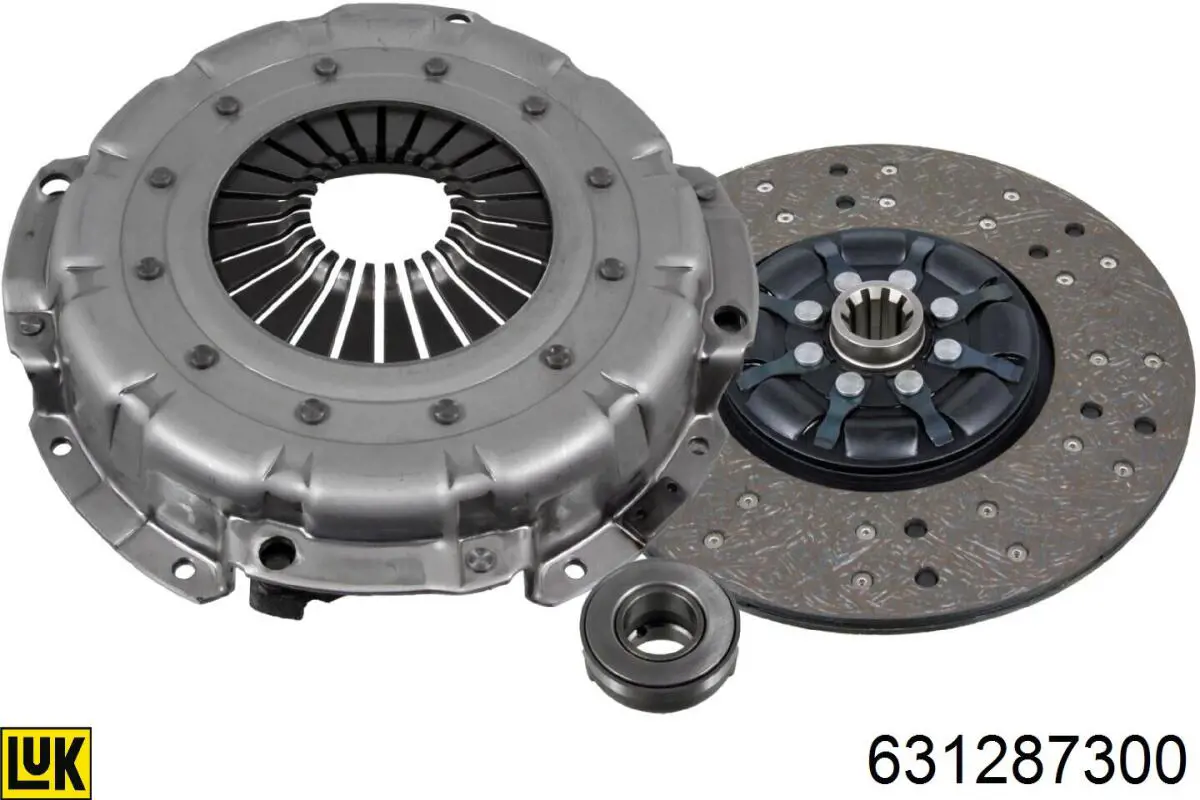 Купить 3400122401 Sachs Комплект сцепления (диск, корзина, подшипник)