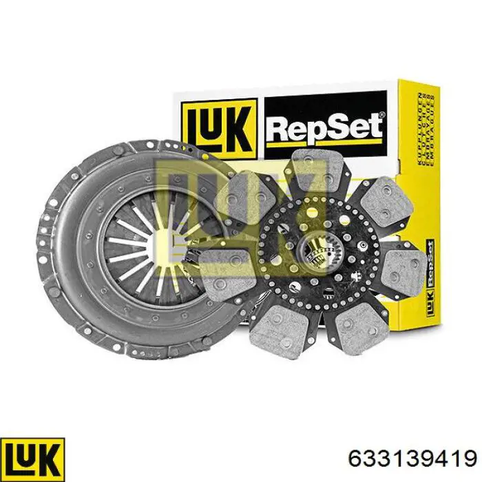 Комплект сцепления (3 части) Massey Ferguson 3713903M91 цена, от 718.44 USD