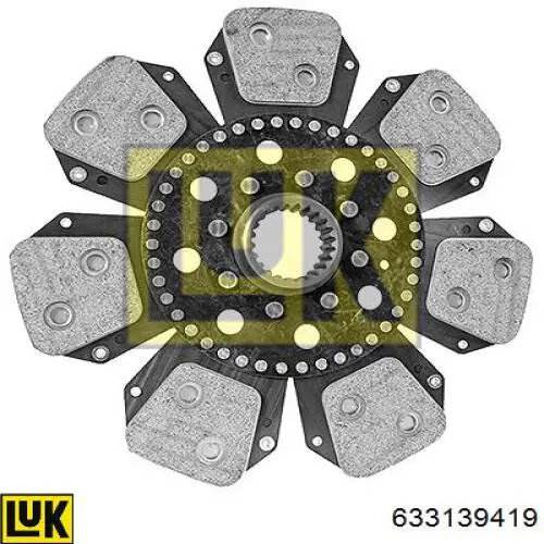 Купить 3713903M91 Massey Ferguson Комплект сцепления (диск, корзина, подшипник)
