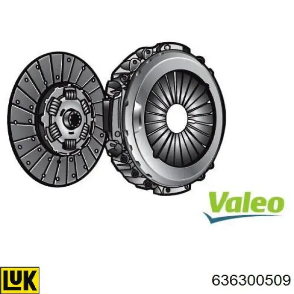 Комплект сцепления (3 части) Mercedes A0212503501 цена, от 467.33 USD