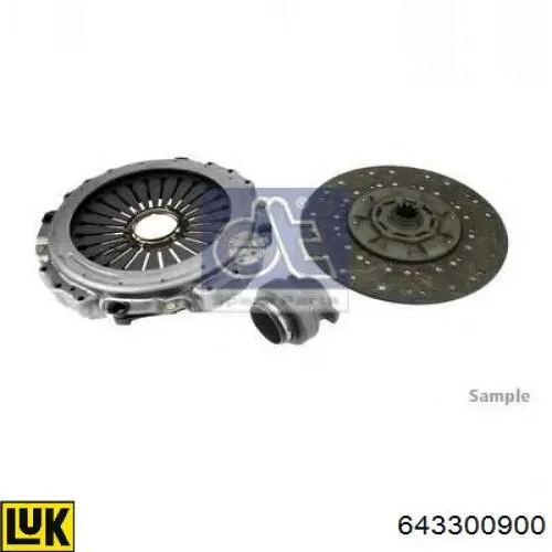 Купить 3400700453 Sachs Комплект сцепления (диск, корзина, подшипник)